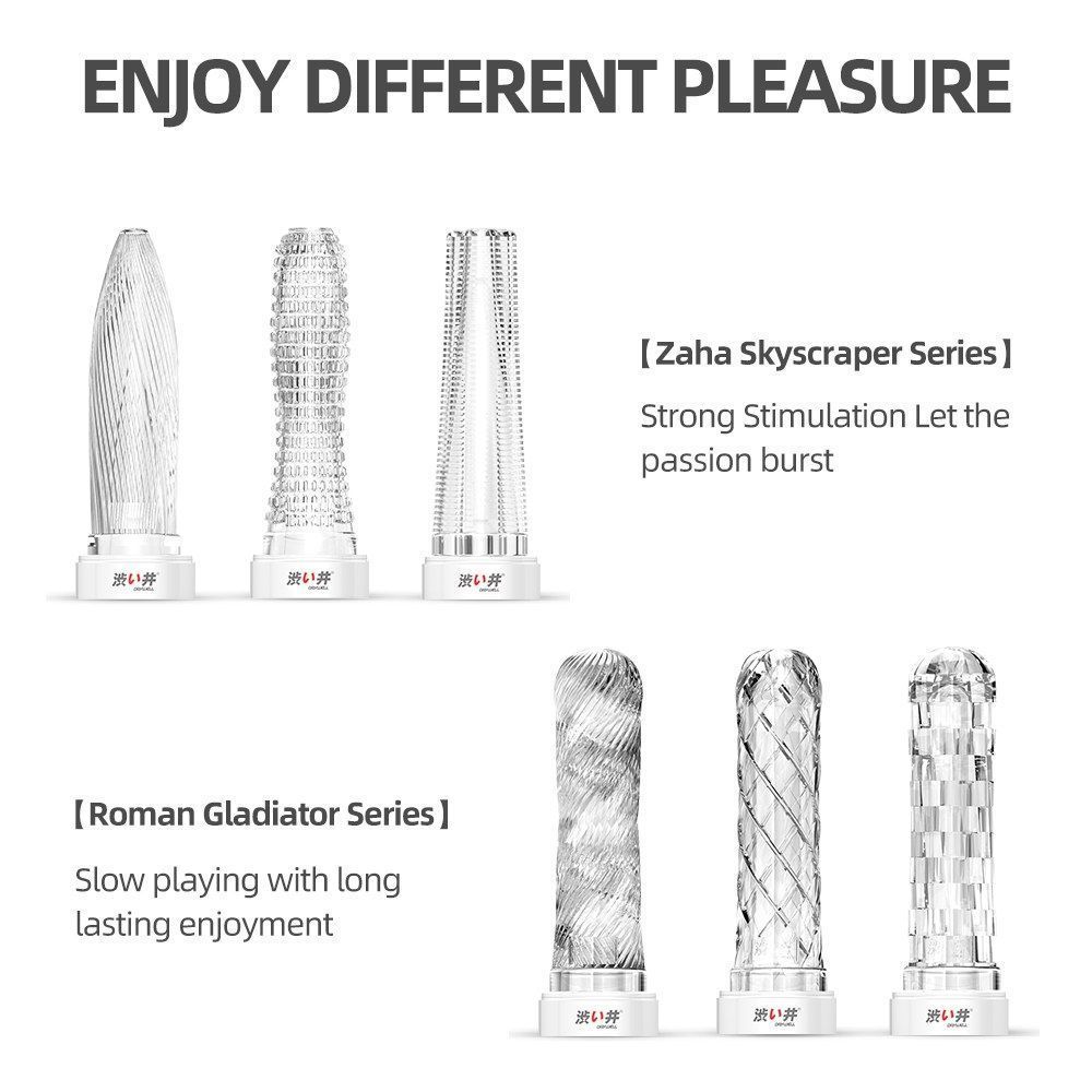 Japanese medical TPE, durable and ultra soft, super easy wea... Drywell - Sword Fighter Sleeve - Clear photo-9