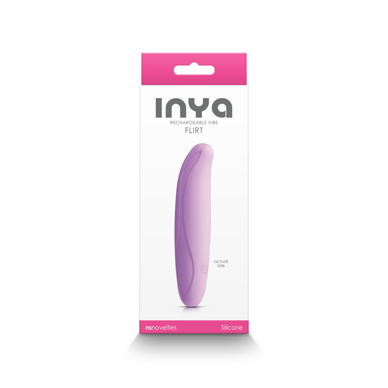 Flirt by INYA - the world's most flexible and bendable v... NS Novelties - INYA Flirt Mini Vibe - Lilac photo-3