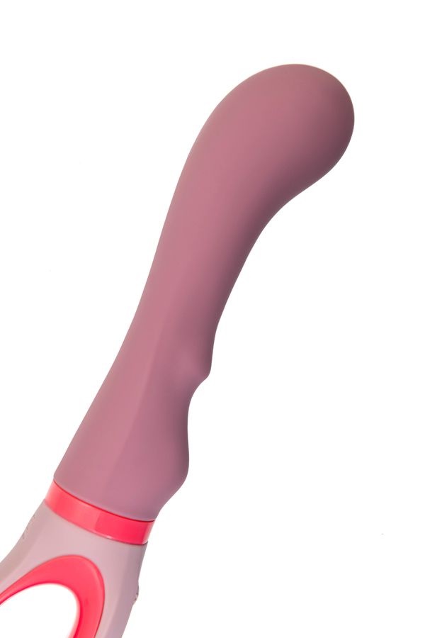 Vibrator has a classic shape and compact size. The anatomica... Flovetta - Rose 19cm Vibrator - Dusty Rose photo-6
