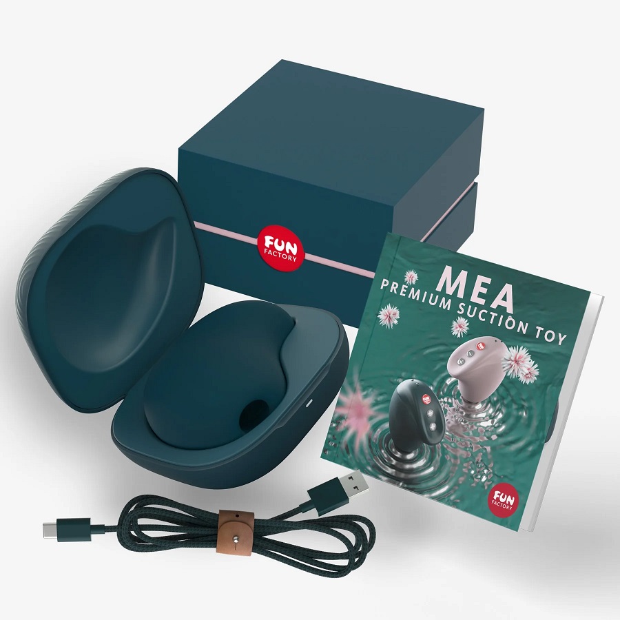 Premium suction toy for clitoral stimulation
Super quiet tha... Fun Factory - Mea Clit Stimulator - Velvet Green photo-8