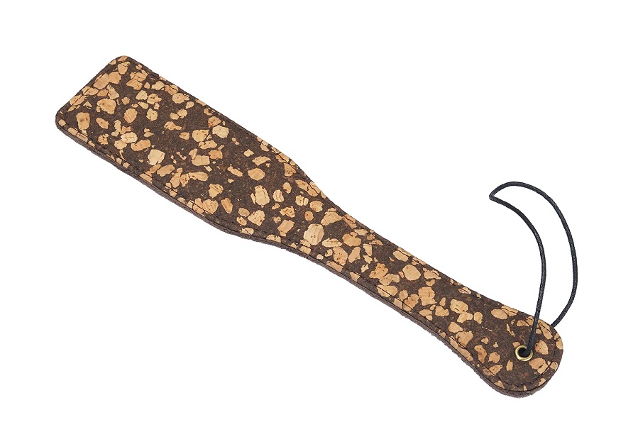Coffee Can be a Fetish. Crafted from cork and coffee grounds... Vegan Fetish - Cafe Paddle - Brown photo-3