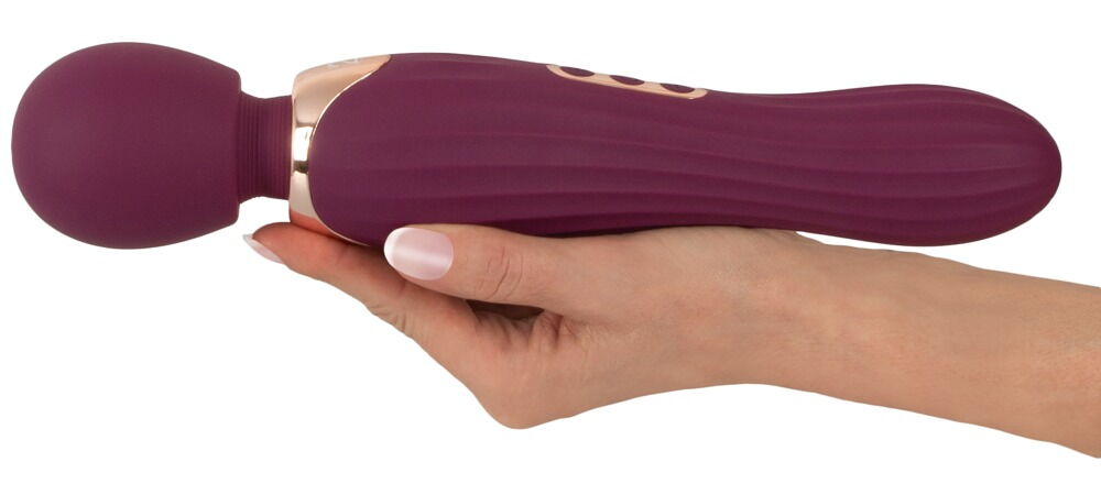 Extra strong vibration variety for massage & stimulation!
Su... You2Toys - Grande Wand Massager - Purple photo-2
