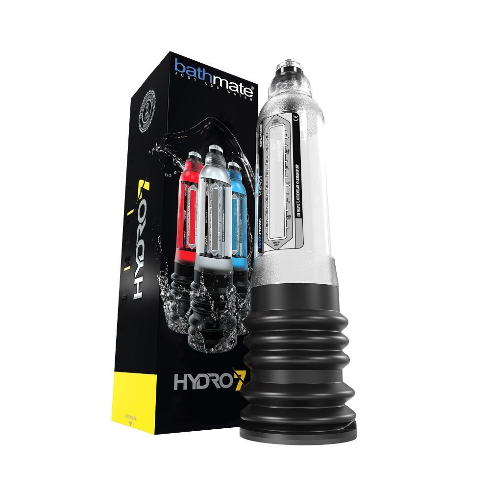Designed for a penis size of 5-7" when erect, the Hercu... Bathmate - Hydro 7 - Clear photo-4