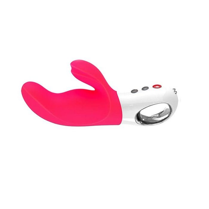 MiSS Bi – DER Vibrator combines phenomenal clitoris stimulat... Fun Factory - Miss Bi - Pink/White photo-5