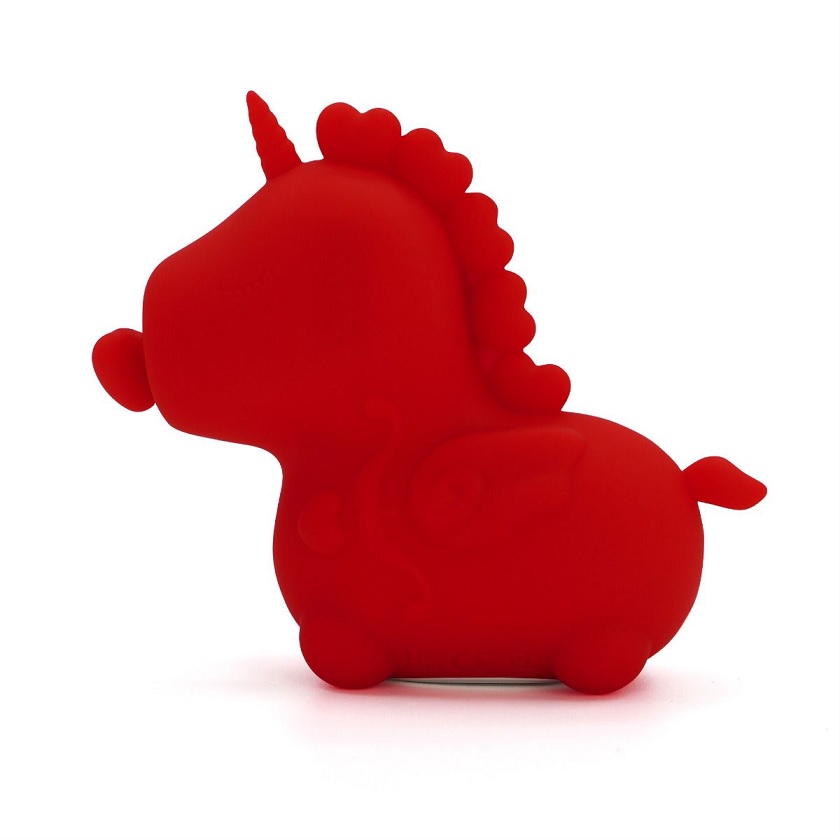 Say ‘halo’ to this divine, heart-tongued angel!
With its ma... Unihorn - Cupid's Beau Clitoral Vibe - Red photo-4
