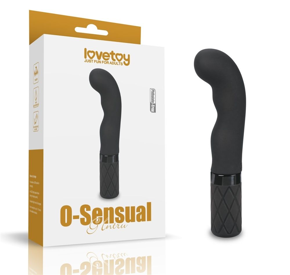 Top quality exquisite Vibrator from LoveToy O-Sensual Range ... Lovetoy - O-Sensual G Intru Vibe - Black photo-12