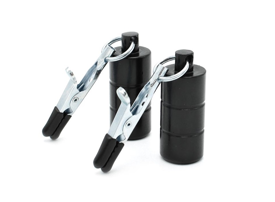 Introducing the Nipple Crocodile Clamps with 2 x 100g Fixed ... Kiotos - Nipple Clamps w Weights photo-2