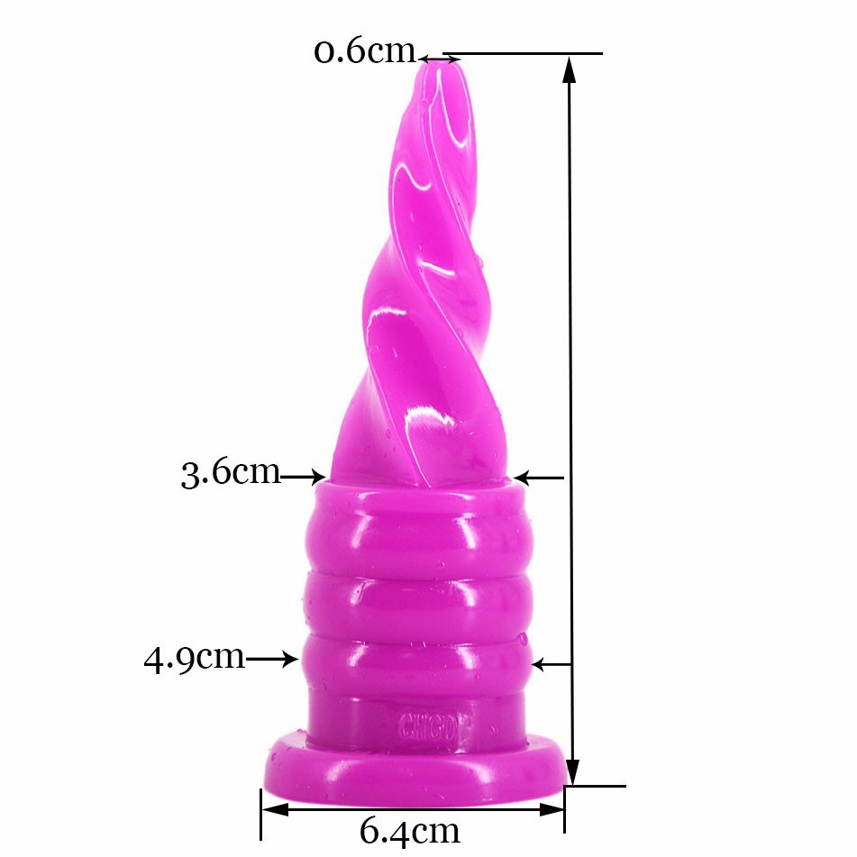 Icecream moduel anal plug, environmental healthy, easy clean... FAAK - Icecream Anal Plug - Purple photo-6