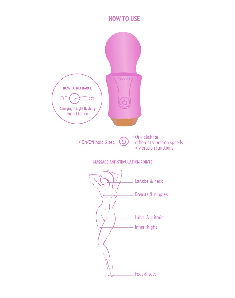 Meet your new best friend: the Traveller Wand by XOCOON. Thi... Xocoon - Traveller Wand - Fuchsia photo-6