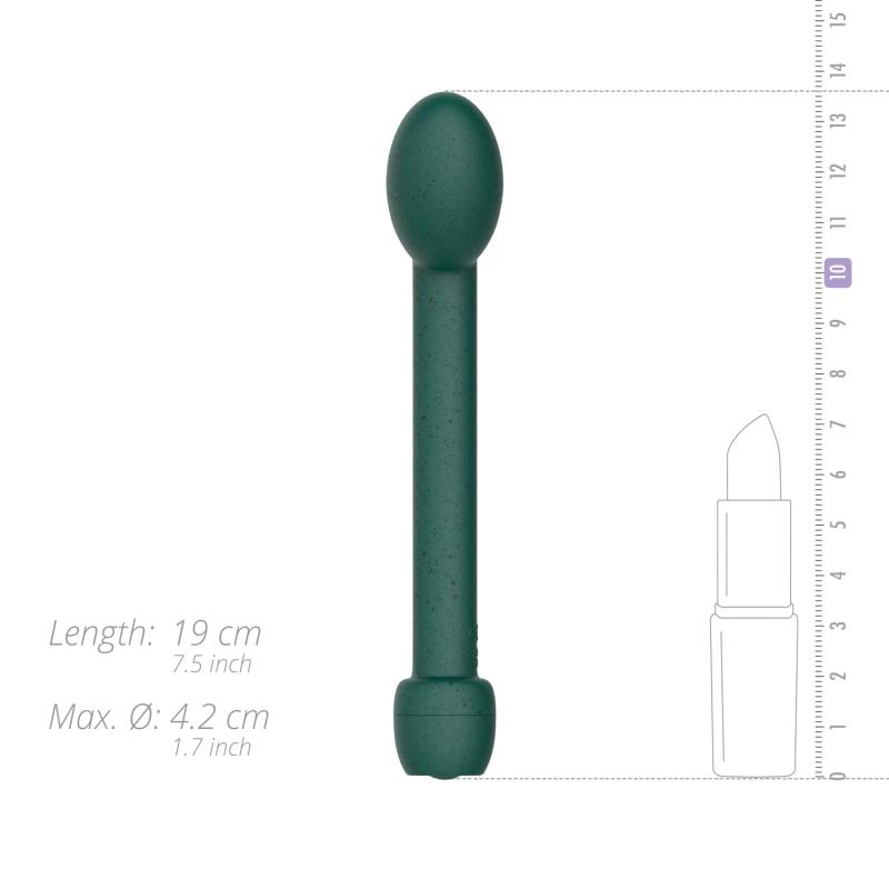 Introducing Gløv, the new ECO-friendly collection! The Zora ... Glov - Zora Eco G-Spot Vibrator - Green photo-8