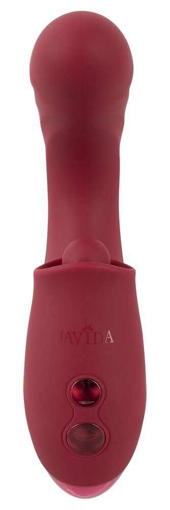 The lightweight and easy-to-use 3 Function Vibrator from Jav... Javida - Thrusting 3 Function Vibrator - Purple photo-6