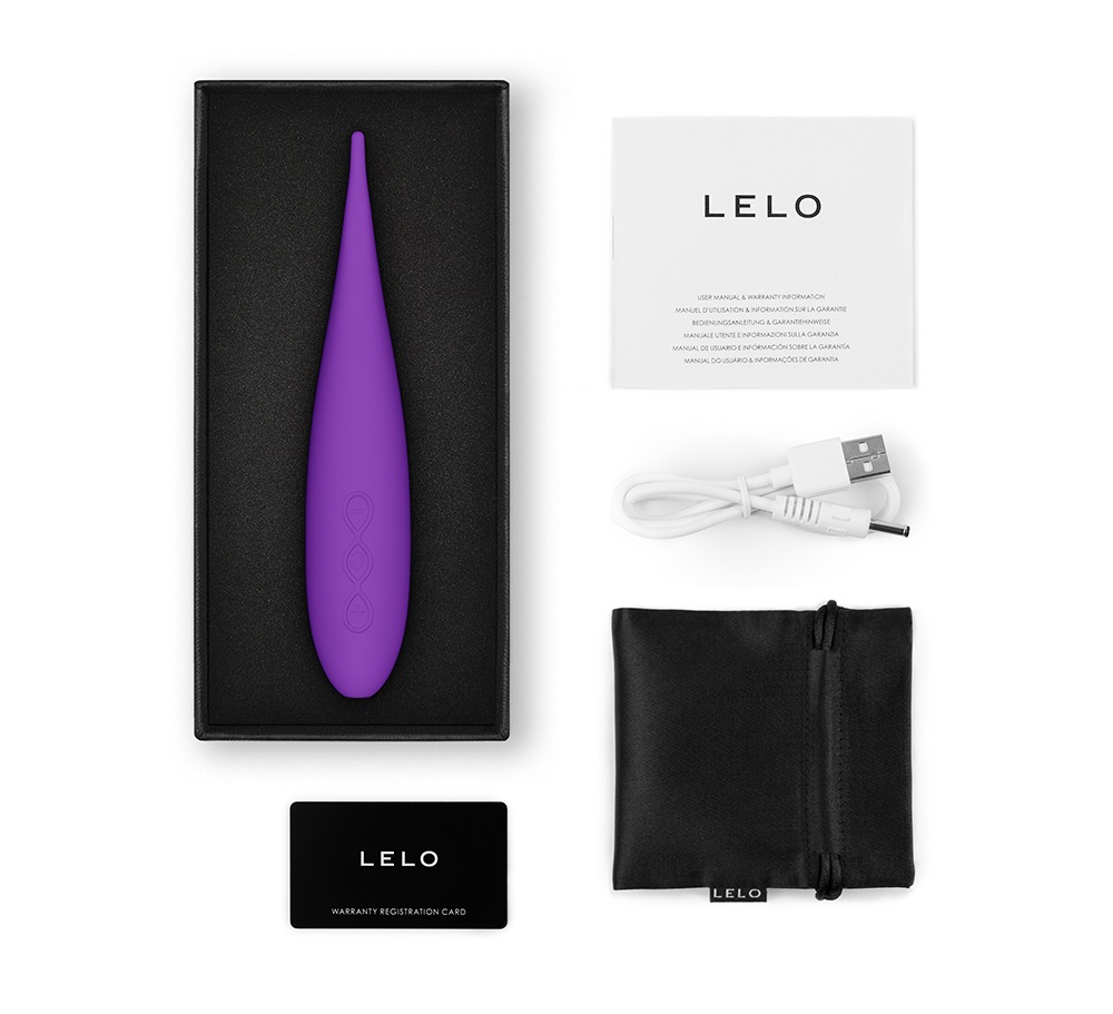 LELO DOT Travel is a discreet clitoral pinpoint vibrator ide... Lelo - DOT Travel Clitoral Vibrator - Purple photo-7