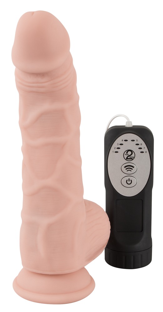 Pulsating arousal!
This Pulsating Vibrator from Medical Sili... Medical Silicone - Pulsating Dildo w Remote photo-4