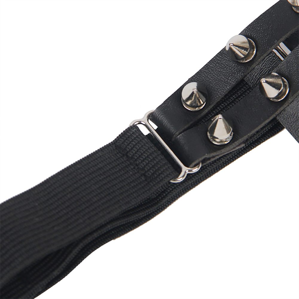 If you touch it carelessly, you will get burned! A cat garte... Costume Garden - GB-712 Rock Leg Garter photo-3
