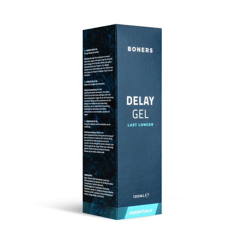Go for endless pleasure with the Boners Delay Gel. The gel d... Boners - Delay Gel - 100ml photo-5