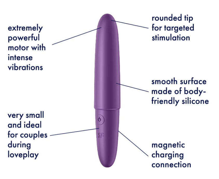 If you like to keep things simple, the Satisfyer Ultra Power... Satisfyer - Ultra Power Bullet 6 - Violet photo-4