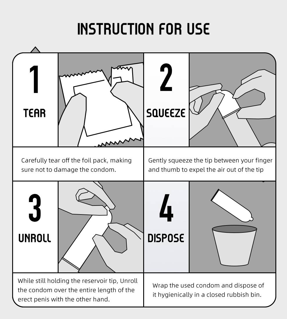 Thicken the top to reduce glans sensitivity, make you last l... Drywell - Physical Delay Condoms 6's Pack photo-9