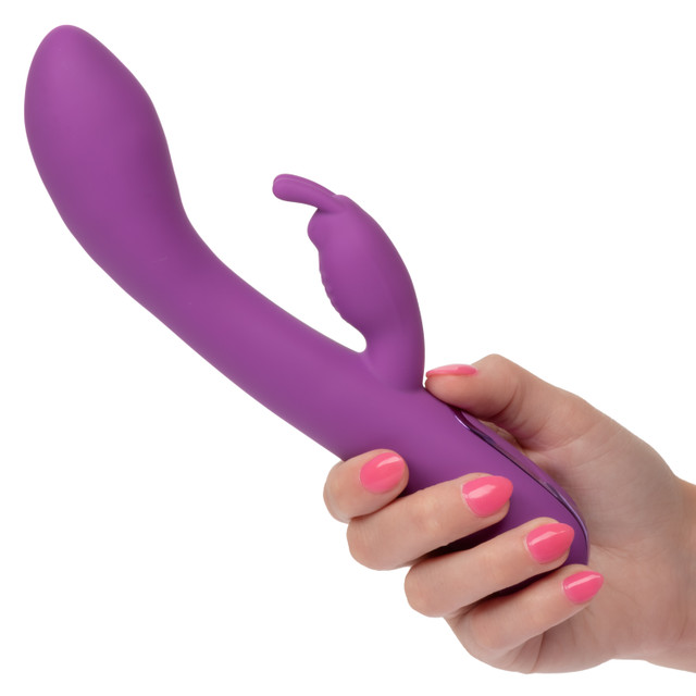 Experience the incredible warmth and pleasure of the Jack Ra... CEN - Jack Rabbit Warming Vibrator - Purple photo-2