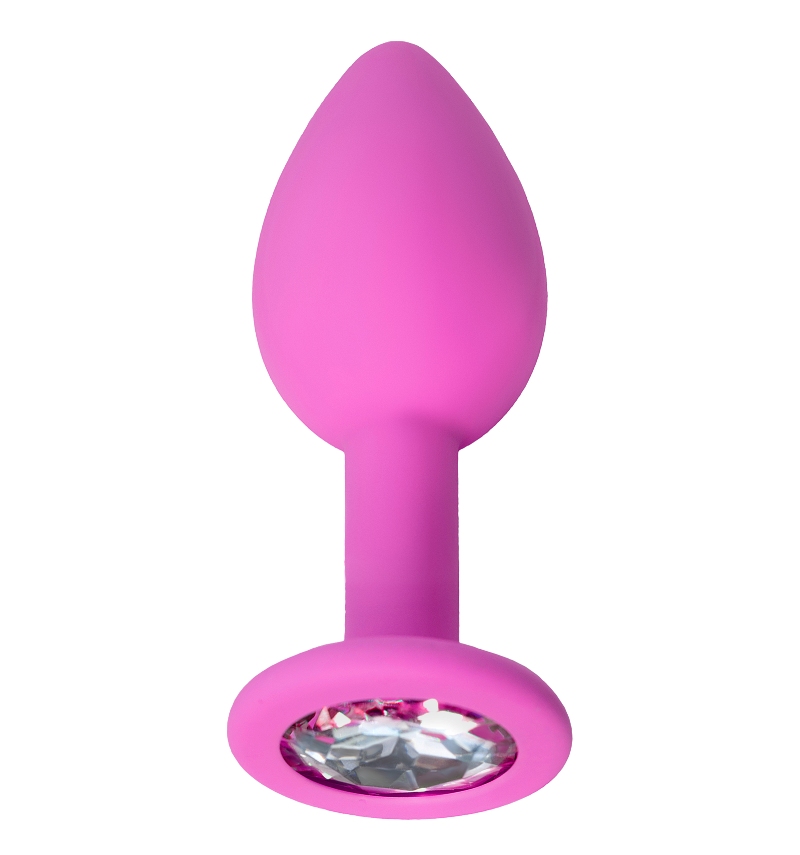 This toy is the night decoration. A miniature size suits a n... ToDo - Brilliant Anal Plug S - Pink photo-2