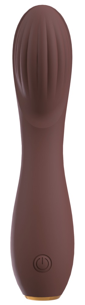 The vibrator Hazel 05 from You2Toys impresses with its curve... You2Toys - Hazel 05 Vibrator - Brown photo-4