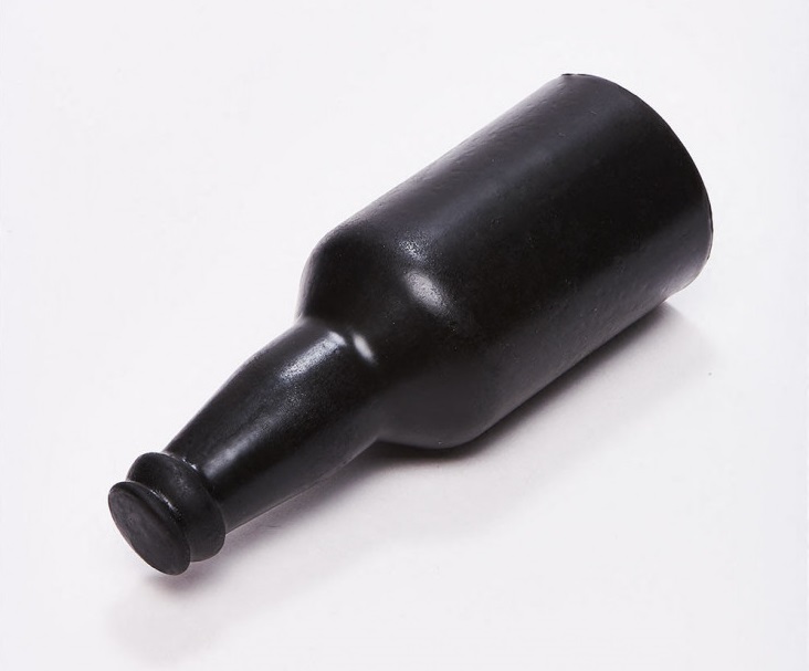 This XXL Plug is an original gay sex toy in the shape of a b... ZiZi - Bottle Anal Plug - Black photo-2
