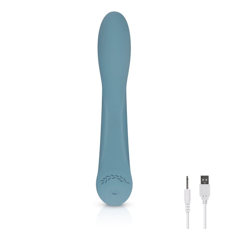 The Rose is a stylish G-spot vibrator from the elegant Bloom... Bloom - Rose G-Spot Vibrator - Blue photo-5