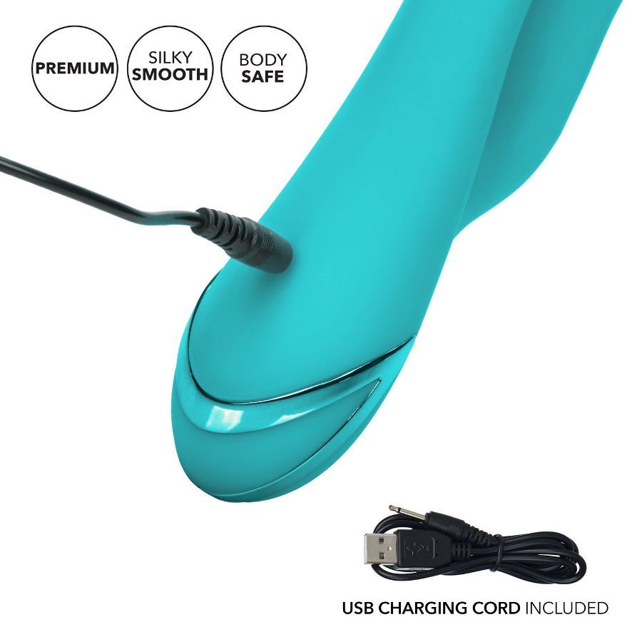 The playful California Dreaming Collection brings star-studd... CEN - CalDream Santa Monica Pulsation Vibrator - Blue photo-9