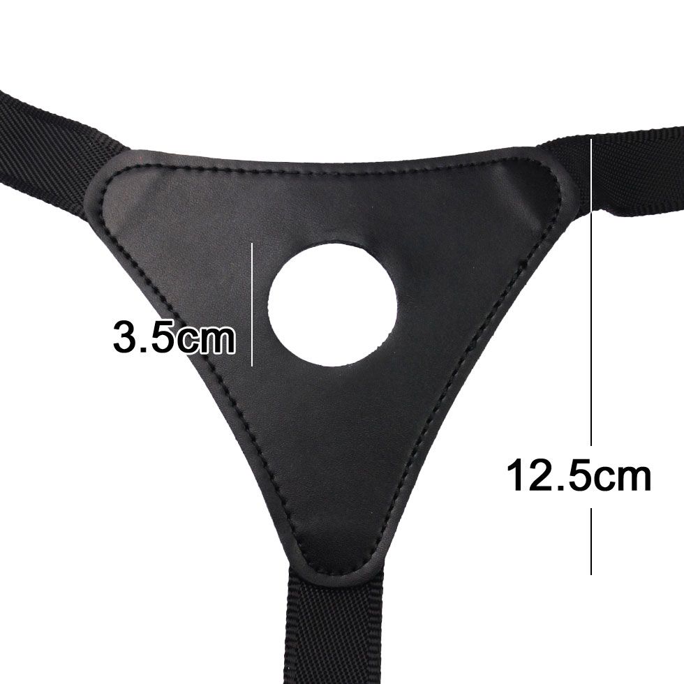 Shame and crown intersect each other.
It's sensual and d... A-One - Double Dildo Belt - Black photo-17