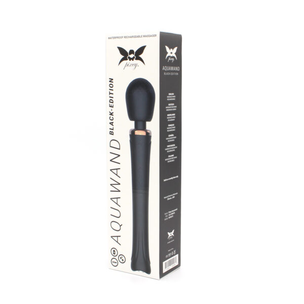 The features of this vibrator are perfect, such as the silen... Pixey - Aquawand Massager - Black photo-10