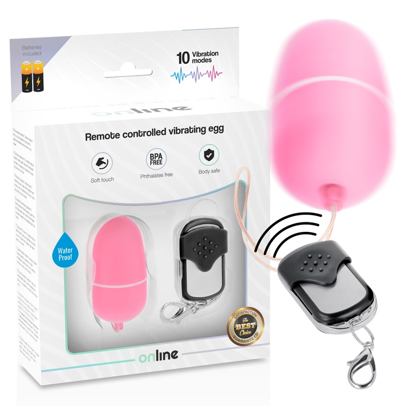 Are you tired of the monotony and looking for something to s... Online - Vibro Egg w Remote M - Pink photo-5