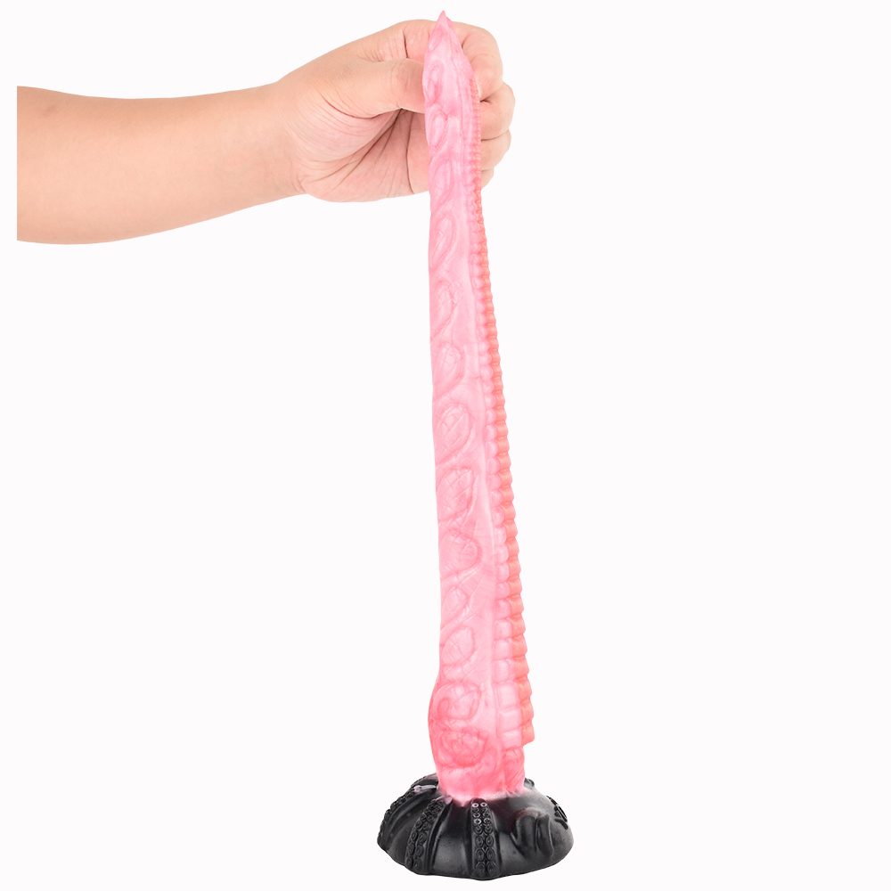 Material: silicone
Intotal L: 35cm
Insert L: 30cm
Diameter: ... FAAK - Lord Octopus Dildo M - Squidgy photo-8