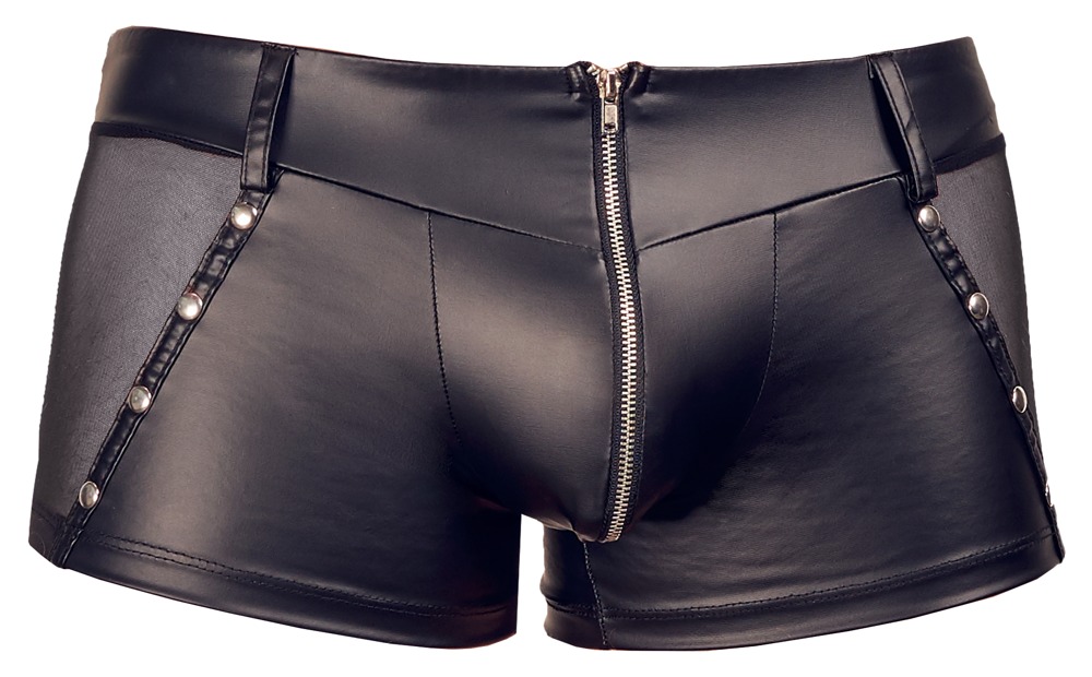 Stylish pants with a practical and erotic zip!
Figure-flatte... Svenjoyment - Matte Pants w Zip - Black - 2XL photo-4