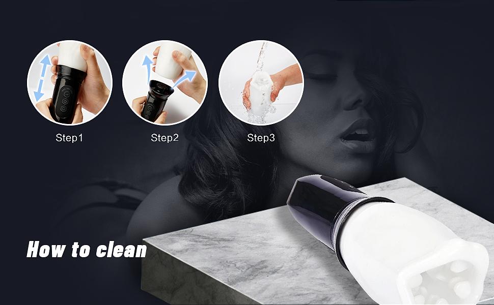 12 Kinds of rotating
Rechargeable Lithium Polymer Battery
B... Secwell - First Class Rotating Masturbator - Black photo-5