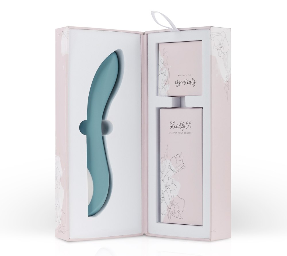 The Rose is a stylish G-spot vibrator from the elegant Bloom... Bloom - Rose G-Spot Vibrator - Blue photo-11