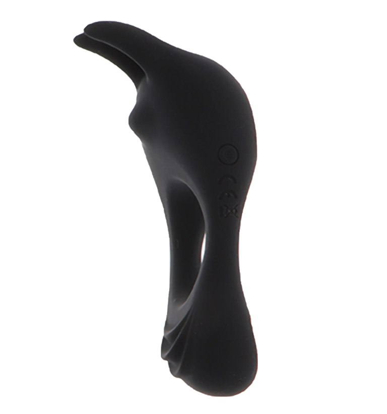 Experience the ultimate pleasure and indulge in the luxuriou... ToyJoy - Lotus C-Ring - Black photo-4