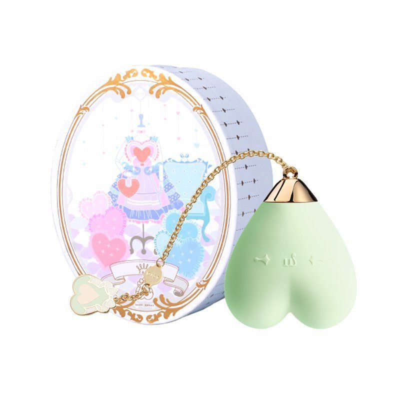 Baby heart能按摩全身的按摩器做自己的公主, 身体跟随心灵的召唤渐入融合, 绽放属于你的美好绚丽随时在你身边守候... Zalo - Baby Heart 按摩器 - 绿色 照片-15