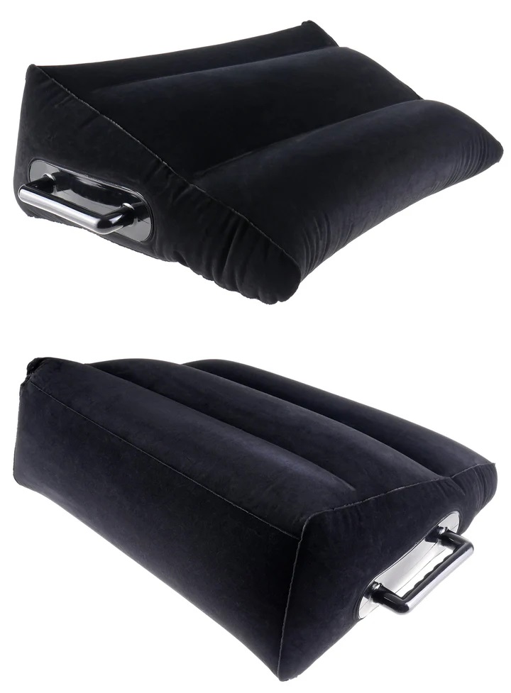 Indulge in your wildest fantasies with this Inflatable Posit... Fetish Fantasy - Inflatable Position Master Pivot - Black photo-3