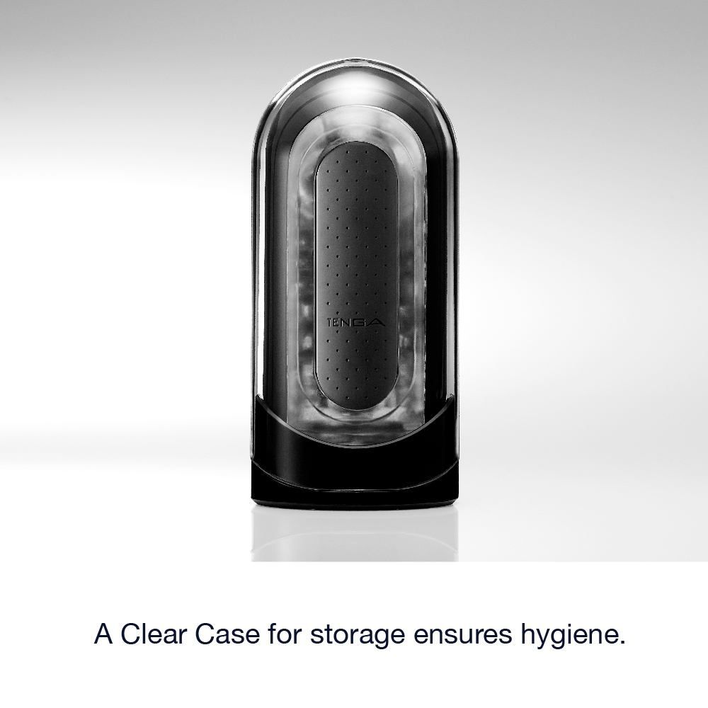 The FLIP ZERO is back with the fan-favorite Strong Black Edi... Tenga - Flip Zero Masturbator - Black photo-3