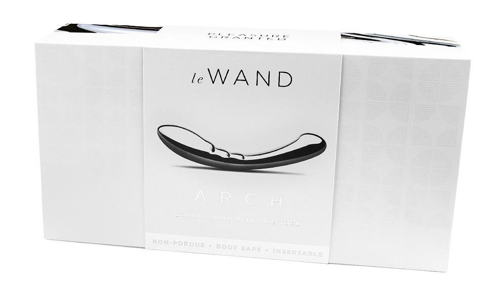 Indulge in rolling climaxes and experience endless gratifica... Le Wand - Arch Double Ended Metal Dildo photo-13