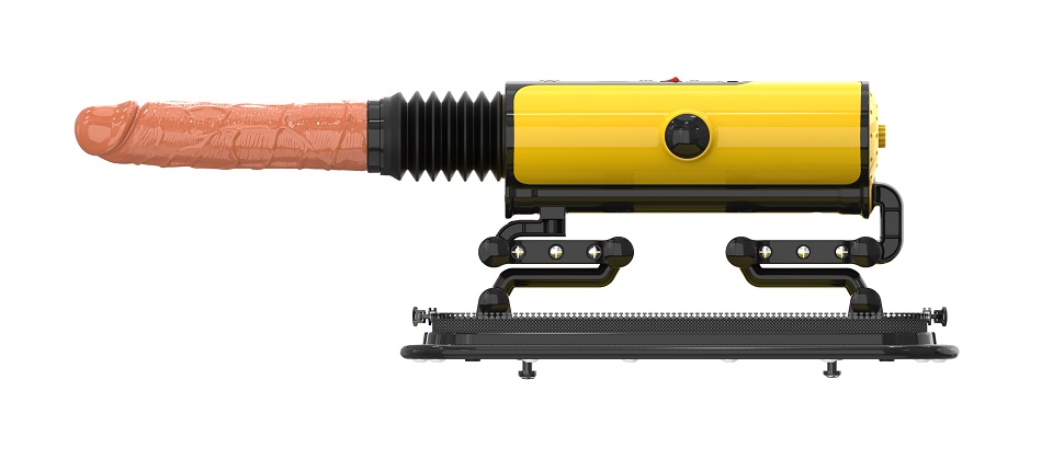 Fuck machine with double function dildo attachment
Input vo... Z-Sex - Sex Machine X5 Connect App - Yellow photo-4