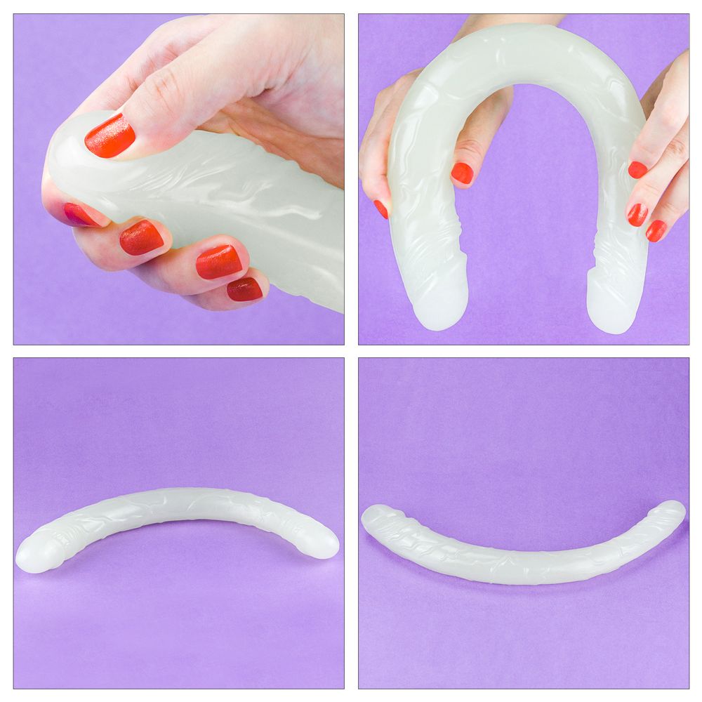 Illuminate your darkest pleasures with Lumino play dildo.
Lu... Lovetoy - 14" Lumino Play Double Dildo - Clear photo-16