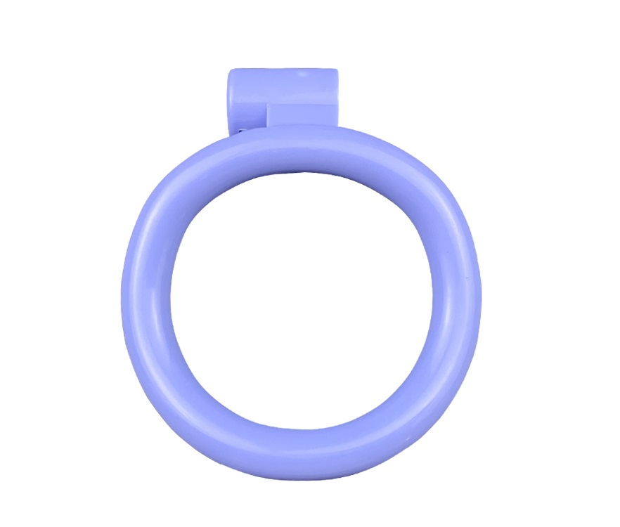 Cage high: 43mm &nb... FAAK - Resin Chastity Cage 107 - Blue photo-8