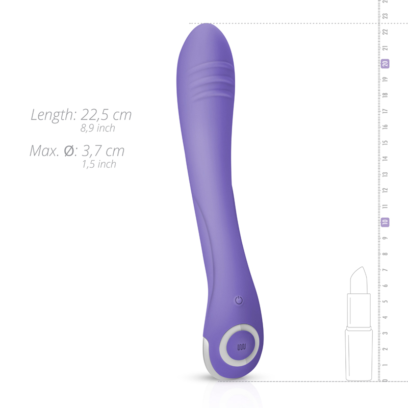 The Lici G-Spot vibrator stands for guaranteed pleasure. Thi... Good Vibes Only - Lici G-Spot Vibrator - Purple photo-7
