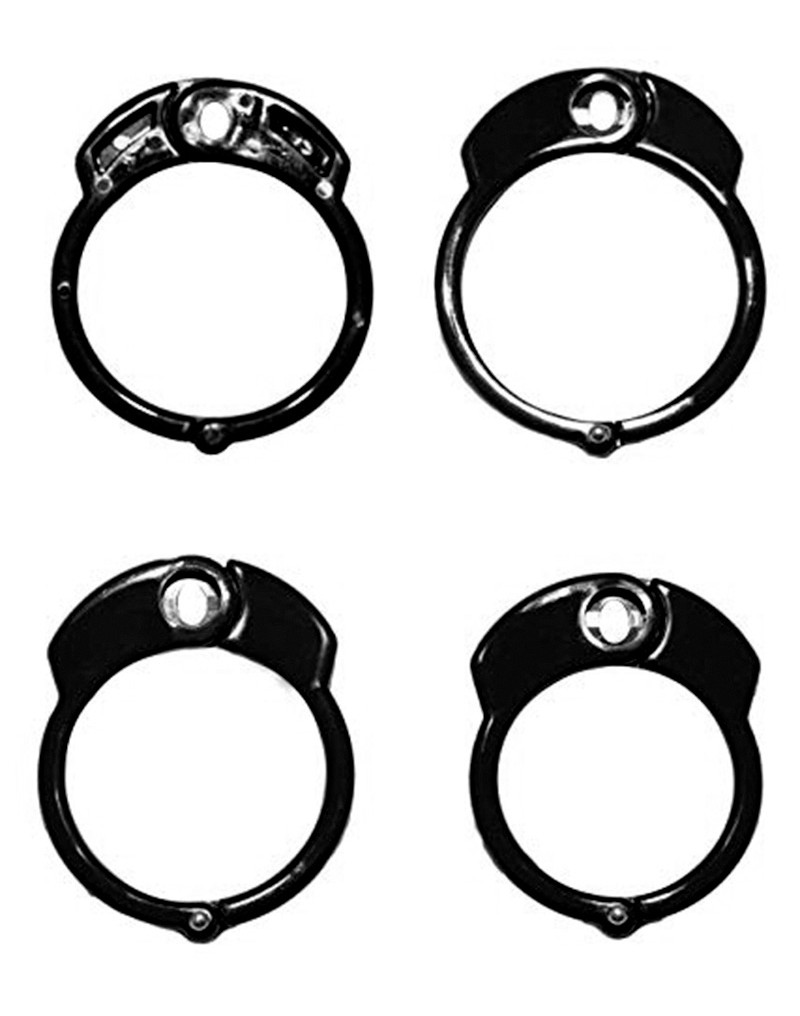 The Vice Mini Version 2 (or V2) has a slight modific... Locked in Lust - Vice Mini V2 Chasity Cage - Black photo-7