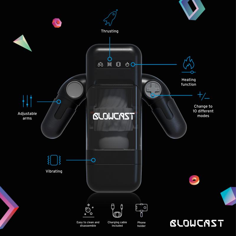 Meet BLOWCAST; designed with innovation and passion, meant t... Blowcast - Blowbot Automatic Masturbator photo-2