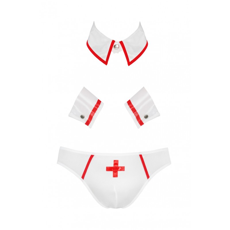 Passion is lingerie made in the European Union with strict q... Passion - Gregory Doctor Set - White - XXL/XXXL photo-3
