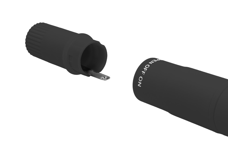 Hit your clit with pinpoint precision! This ergonomically de... GC - Pinpoint Clitoral Tickler - Black photo-4