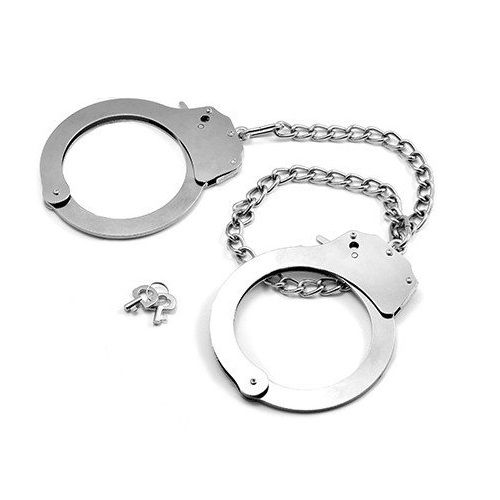 Lovetoy - Fetish Pleasure Metal Leg Cuffs photo