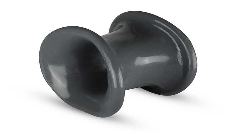 Your manly shapes will look even better in this elegant ball... Boners - Liquid Silicone Ball Stretcher - Grey photo-2