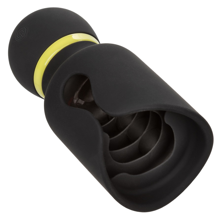 The Boundless Flickering Stroker is a pulsating masturbator ... CEN - Boundless Flickering Vibro Stroker - Black photo-6